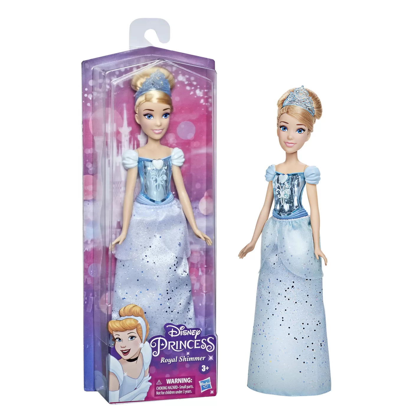 PAPUSA PRINTESA STRALUCITOARE CINDERELLA, DISNEY PRINCESS