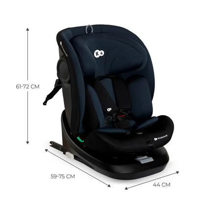 SCAUN AUTO KINDERKRAFT I-GROW I-SIZE 40-150 CM, BLACK, KINDERKRAFT
