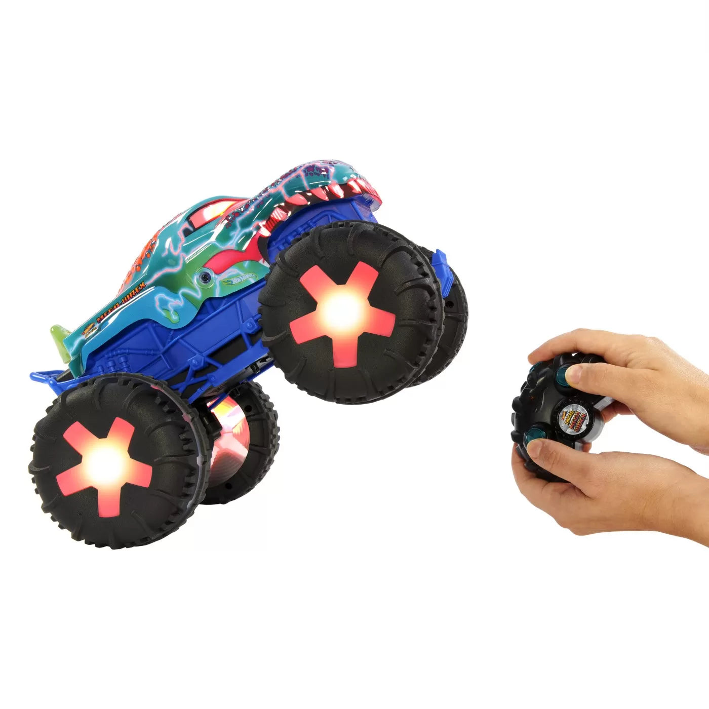 HOT WHEELS MONSTER TRUCK MEGA WREX ALIVE RC SCARA 1 LA15, HOT WHEELS - MONSTER TRUCK