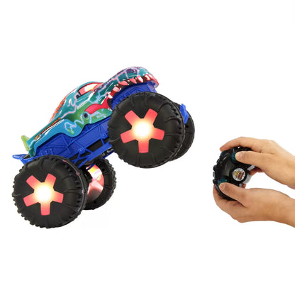 HOT WHEELS MONSTER TRUCK MEGA WREX ALIVE RC SCARA 1 LA15, HOT WHEELS - MONSTER TRUCK