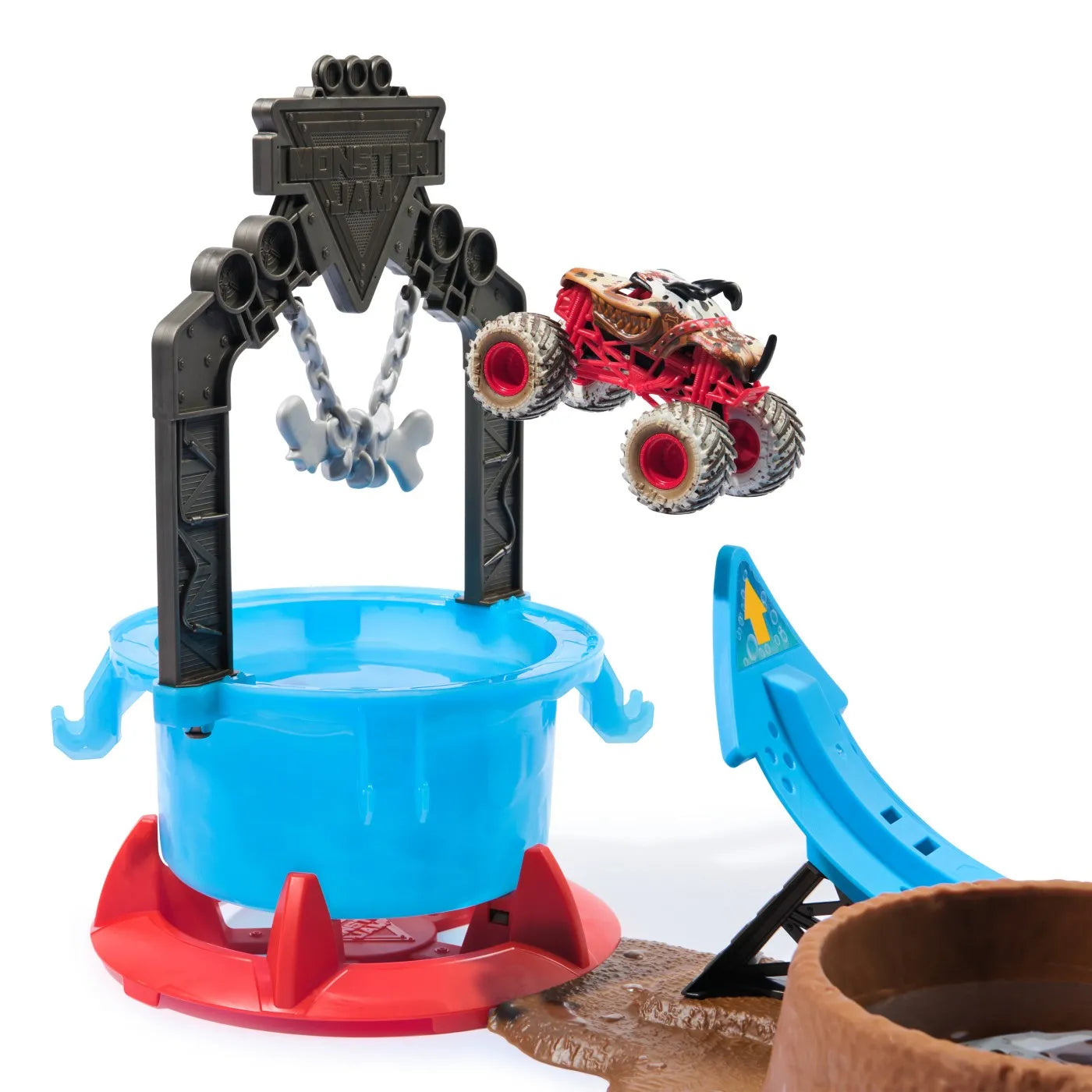 MONSTER JAM MUD BLASTERS SET ARUNCATOARE DE NOROI, MONSTER JAM