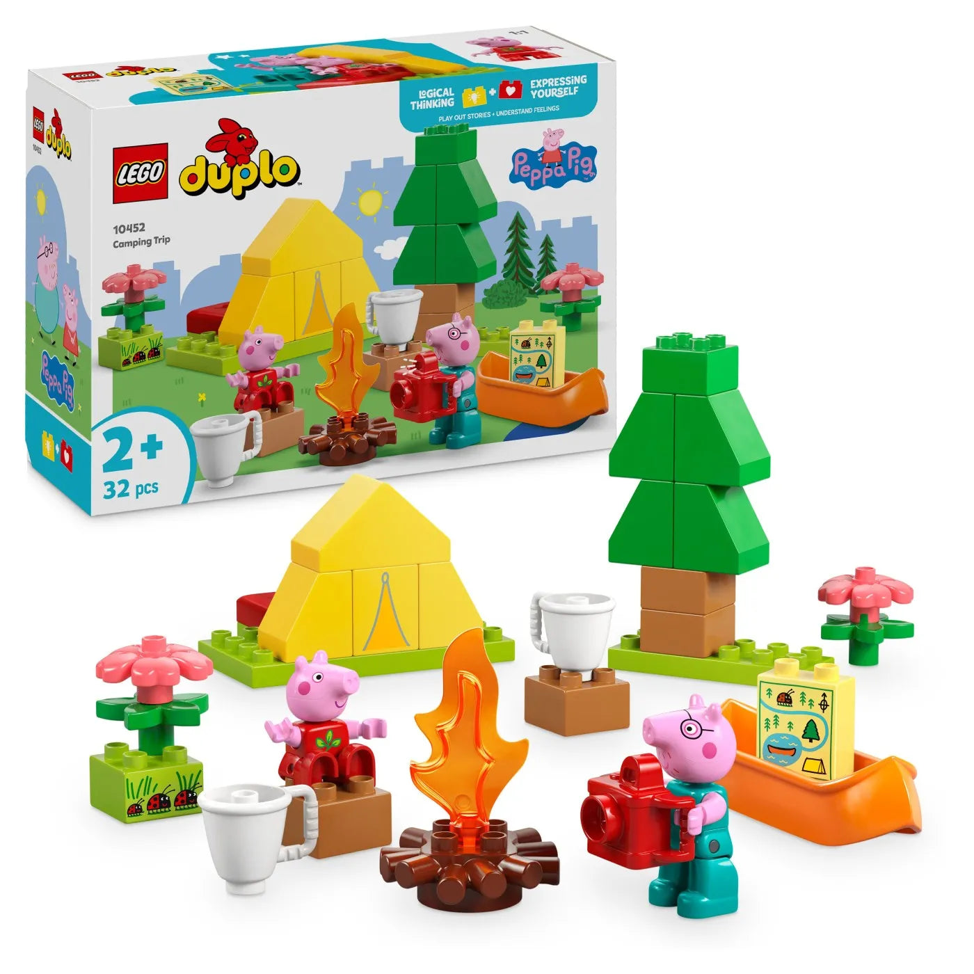 LEGO DUPLO EXCURSIE CU CORTUL 10452, LEGO DUPLO