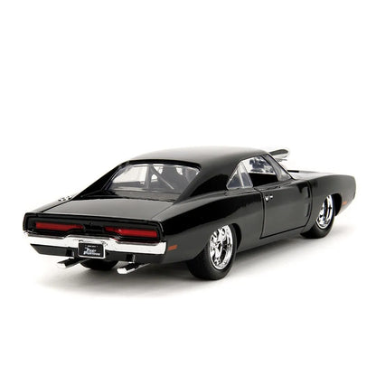 JADA FAST AND FURIOUS SET FIGURINA DOM SI MASINUTA METALICA DODGE CHARGER 1970 SCARA 1 LA 24, JADATOYS - FAST AND FURIOUS