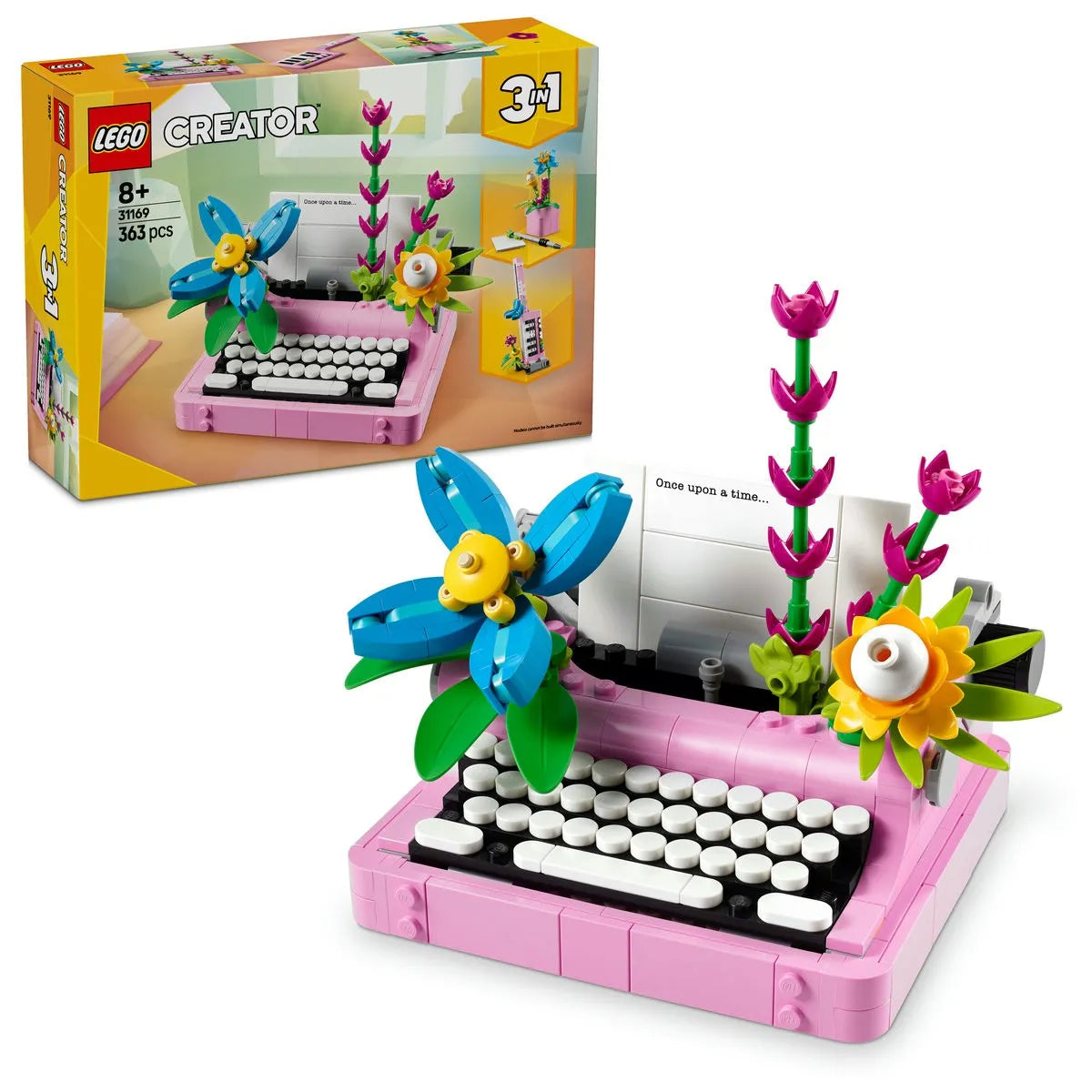 LEGO CREATOR MASINA DE SCRIS CU FLORI 31169, LEGO CREATOR