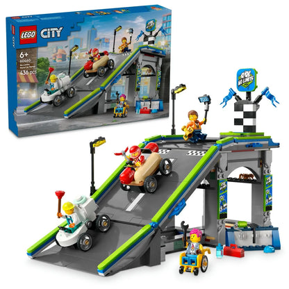 LEGO CITY FARA LIMITE: RAMPA PENTRU CURSE DE MASINI 60460, LEGO CITY