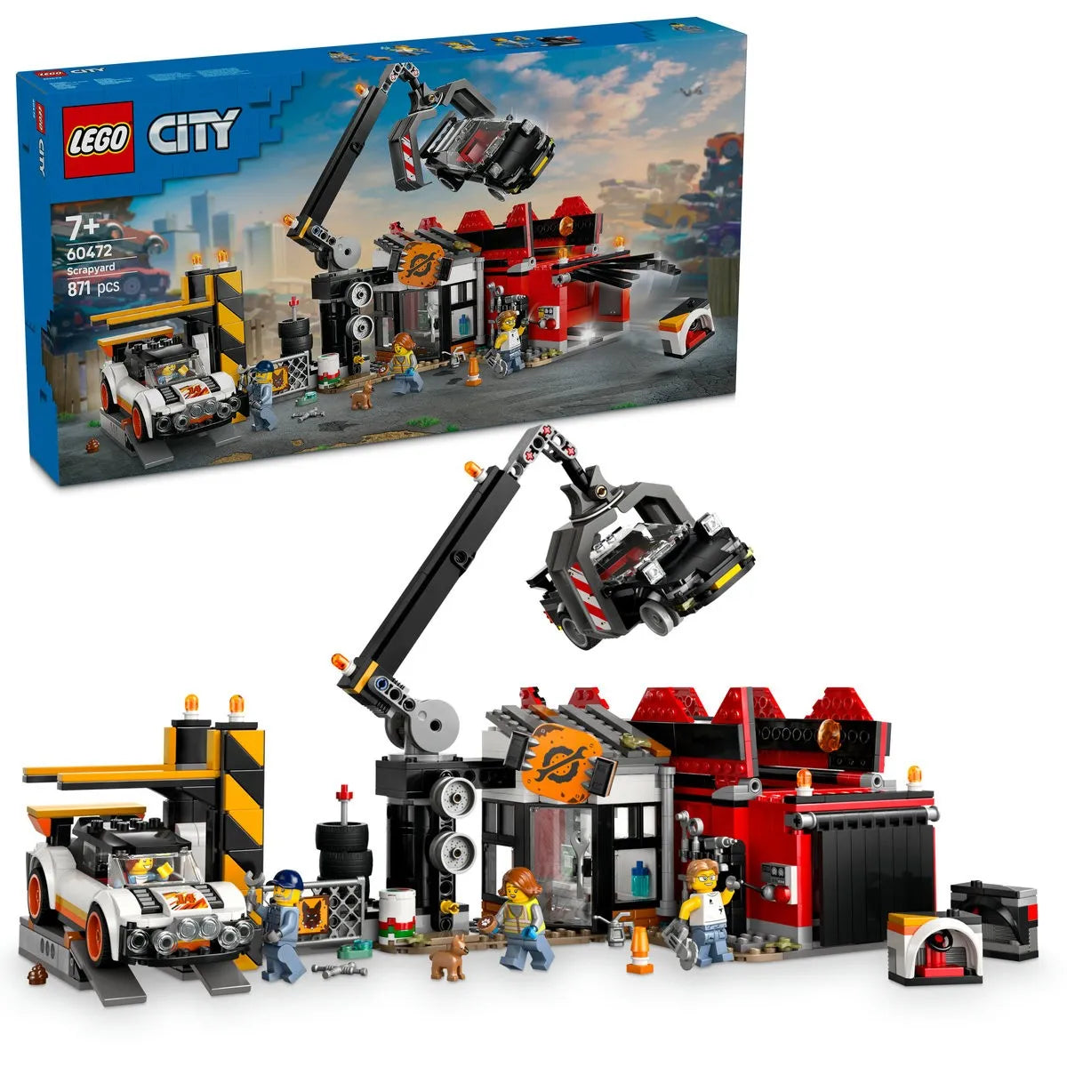 LEGO CITY CIMITIR DE MASINI VECHI 60472, LEGO CITY