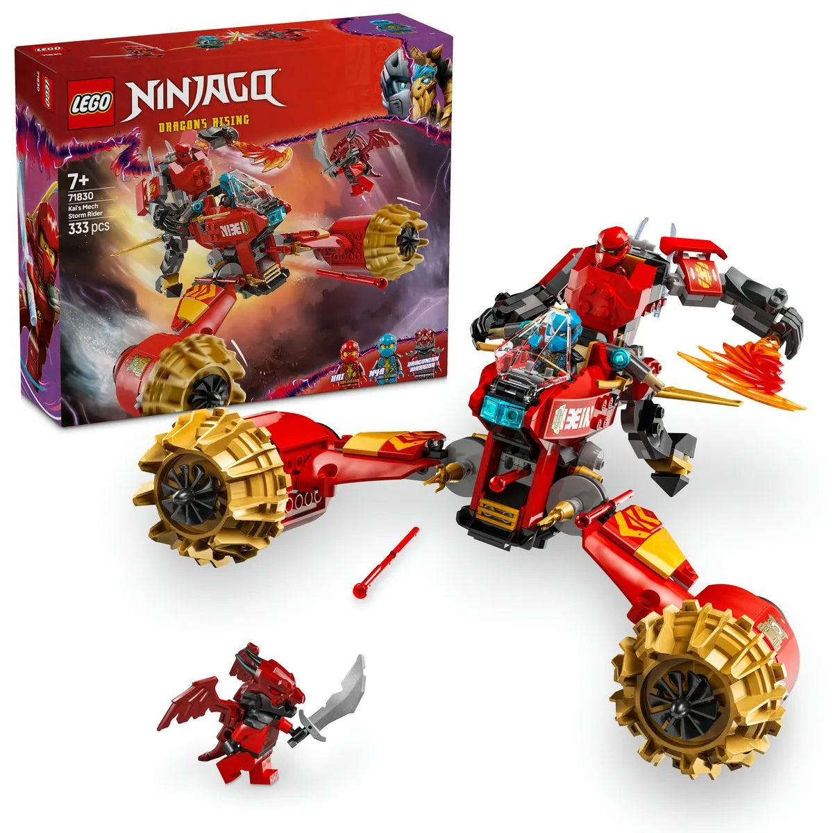LEGO NINJAGO VEHICULUL-ROBOT ZBURATOR AL LUI KAI 71830, LEGO NINJAGO