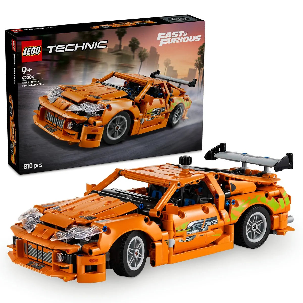 LEGO TECHNIC FAST AND FURIOUS TOYOTA SUPRA MK4 42204, LEGO TECHNIC