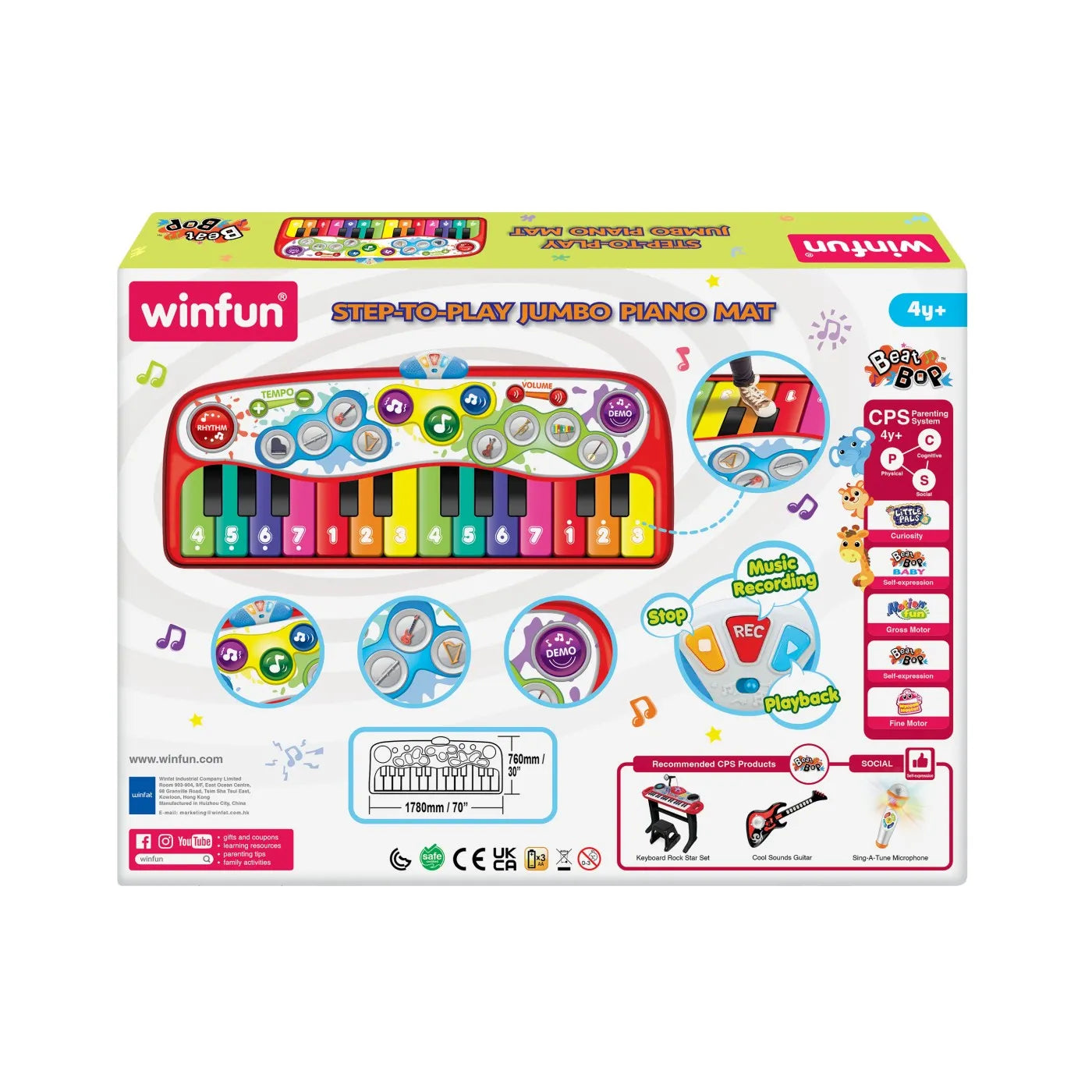 WINFUN COVORAS PIAN, WINFUN