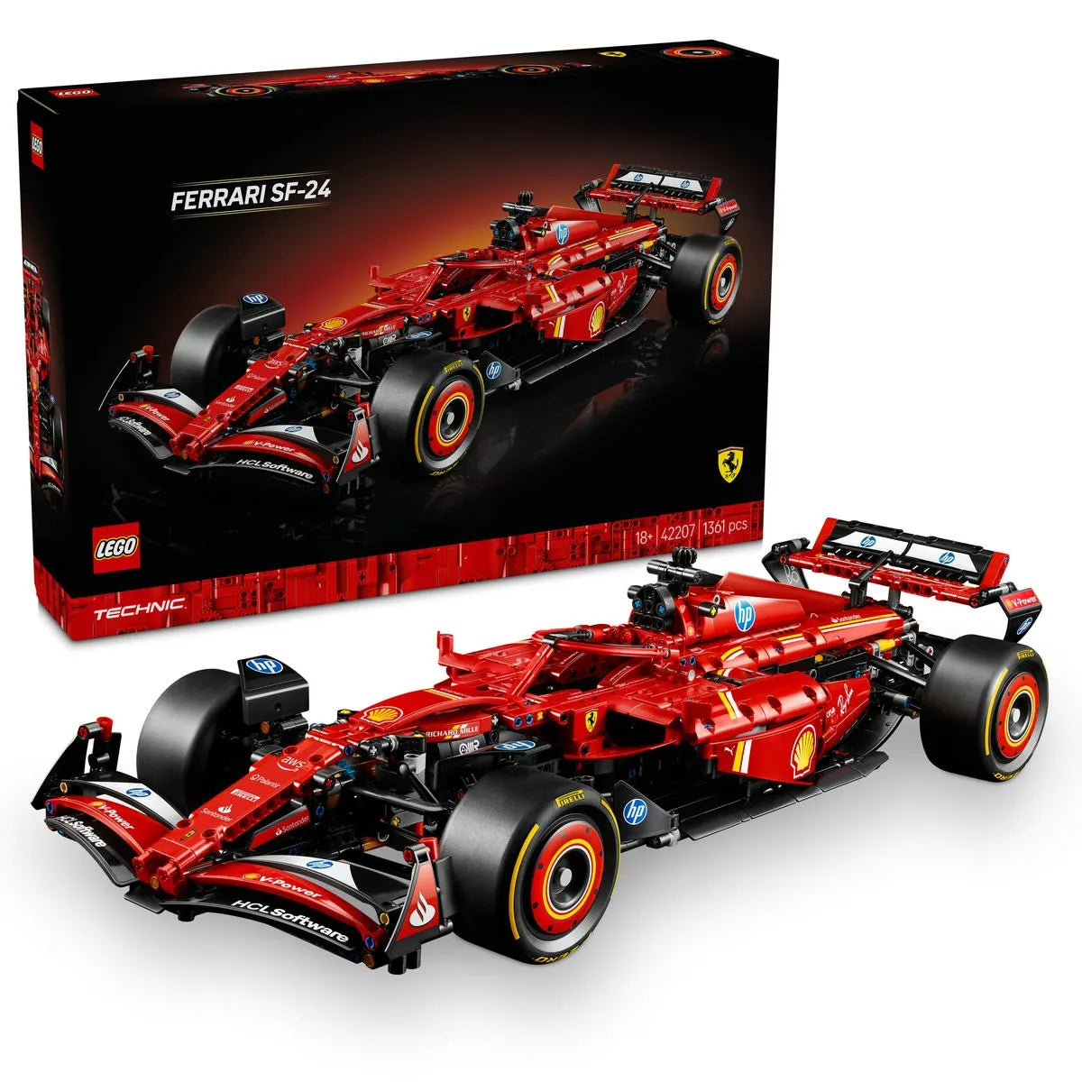 LEGO TECHNIC MASINA F1 FERRARI SF-24 42207, LEGO TECHNIC