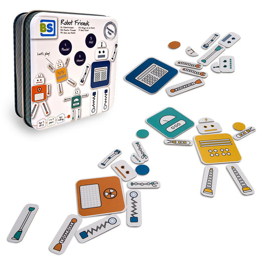 Robot Firends, joc de potrivire, BS Toys