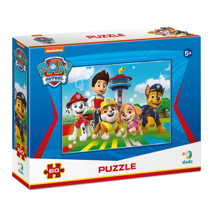 Puzzle Patrula catelusilor, Salvatori curajosi, 60 piese, Dodo Toys