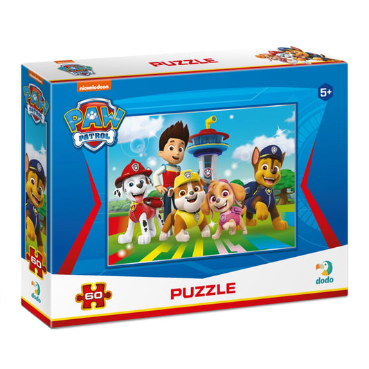 Puzzle Patrula catelusilor, Salvatori curajosi, 60 piese, Dodo Toys