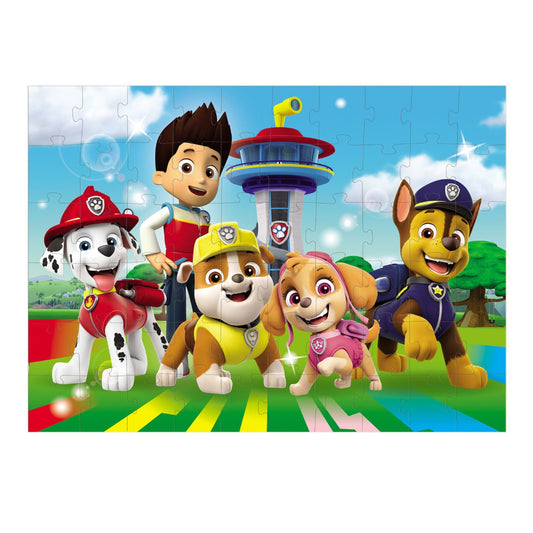 Puzzle Patrula catelusilor, Salvatori curajosi, 60 piese, Dodo Toys