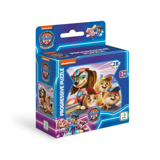 Puzzle Patrula catelusilor, Juniorii, 28 piese, Dodo Toys