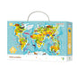 Puzzle de observare, Animalele lumii, 80 piese, Dodo Toys