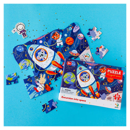 Puzzle educativ, Calatorie prin spatiu, 30 piese, Dodo Toys