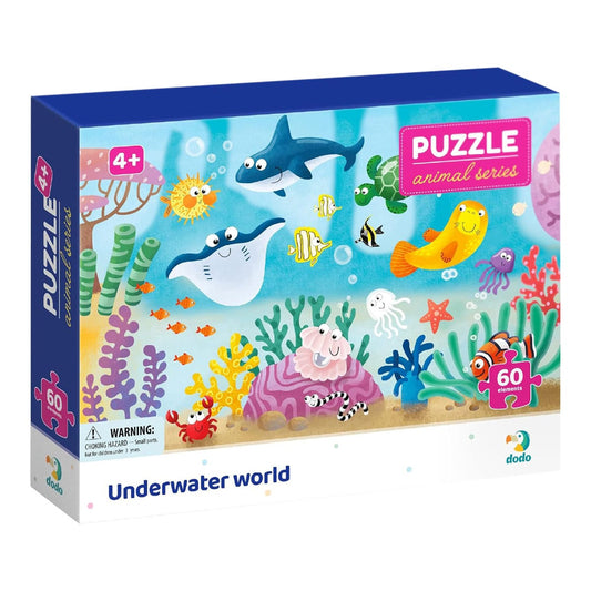 Puzzle 60 de piese, Lumea subacvatica, Dodo Toys
