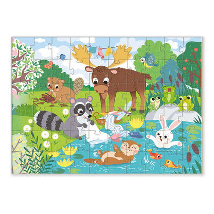 Puzzle 60 de piese, Zile insorite, Dodo Toys