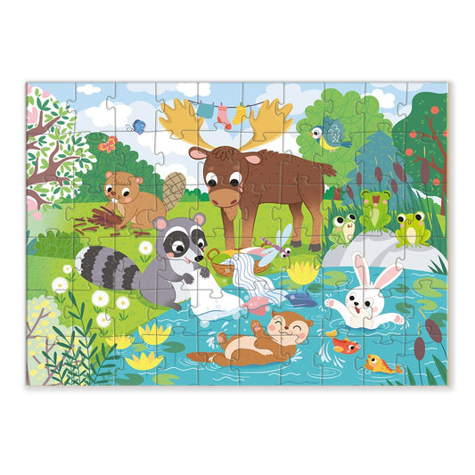 Puzzle 60 de piese, Zile insorite, Dodo Toys