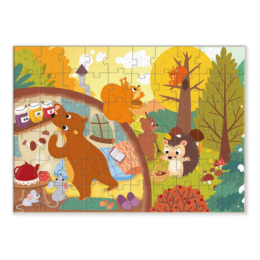 Puzzle 60 de piese, Recolta de toamna, Dodo Toys
