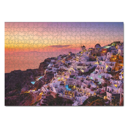 Puzzle Oia village, Grecia, 500 piese, Dodo Toys