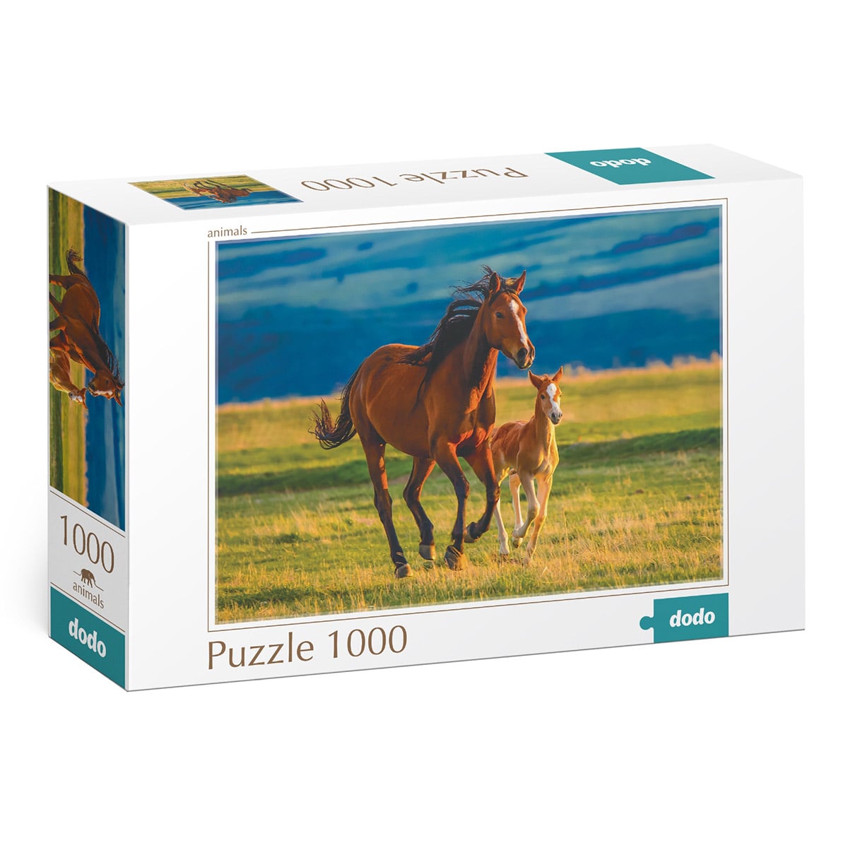 Puzzle Iapa cu manz, 1000 piese, Dodo Toys