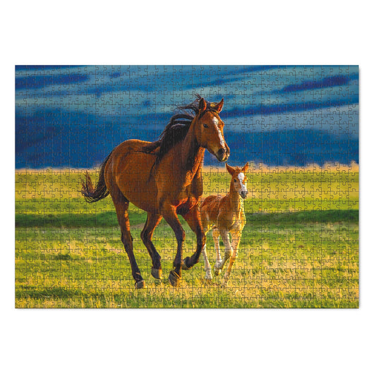 Puzzle Iapa cu manz, 1000 piese, Dodo Toys