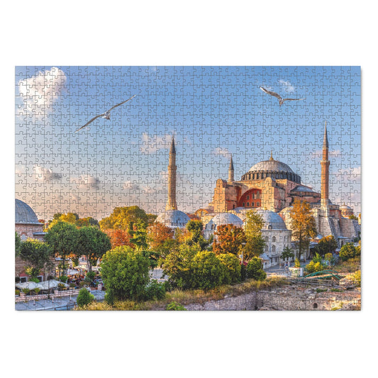 Puzzle Hagia Sophia, Turcia, 1000 piese, Dodo Toys