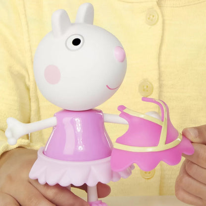 PEPPA PIG SET FIGURINA SI ACCESORII VESTIMENTARE OITA SUZY 15CM, PEPPA PIG