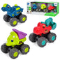 SET VEHICULE DINOZAURI CU SISTEM PULL-BACK, HOLA