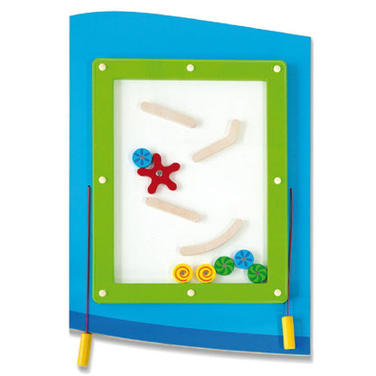 Jucarie de perete multifunctional XXL, Avion, 180 cm, Viga Toys