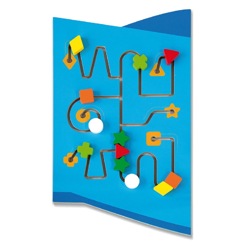 Jucarie de perete multifunctional XXL, Avion, 180 cm, Viga Toys