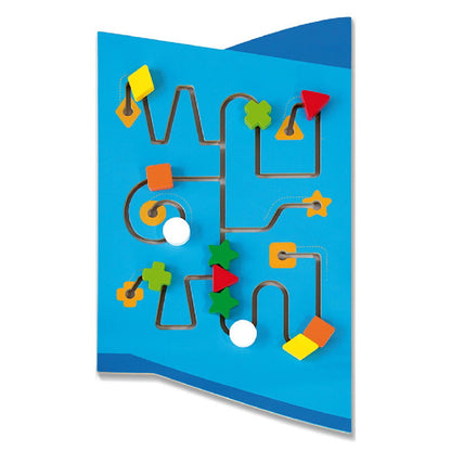 Jucarie de perete multifunctional XXL, Avion, 180 cm, Viga Toys