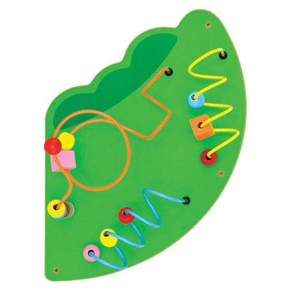 Jucarie de perete multifunctional XXL, Crocodil (187 cm), Viga Toys