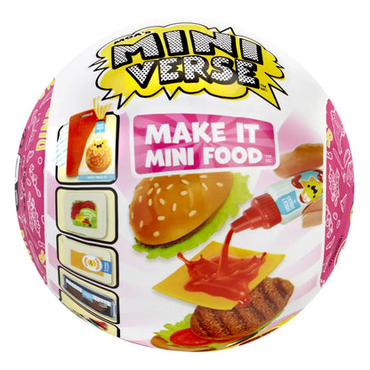 MGA’S MINIVERSE MINI FOOD DINER S3 SET SURPRIZA, MGA MINIVERSE