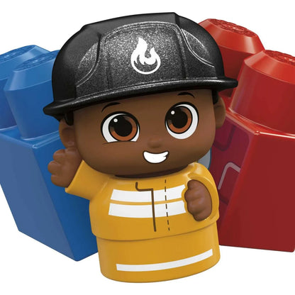 MEGA BLOKS FIRST BUILDERS VEHICUL FREDDY FIRETRUCK, MEGA BLOKS