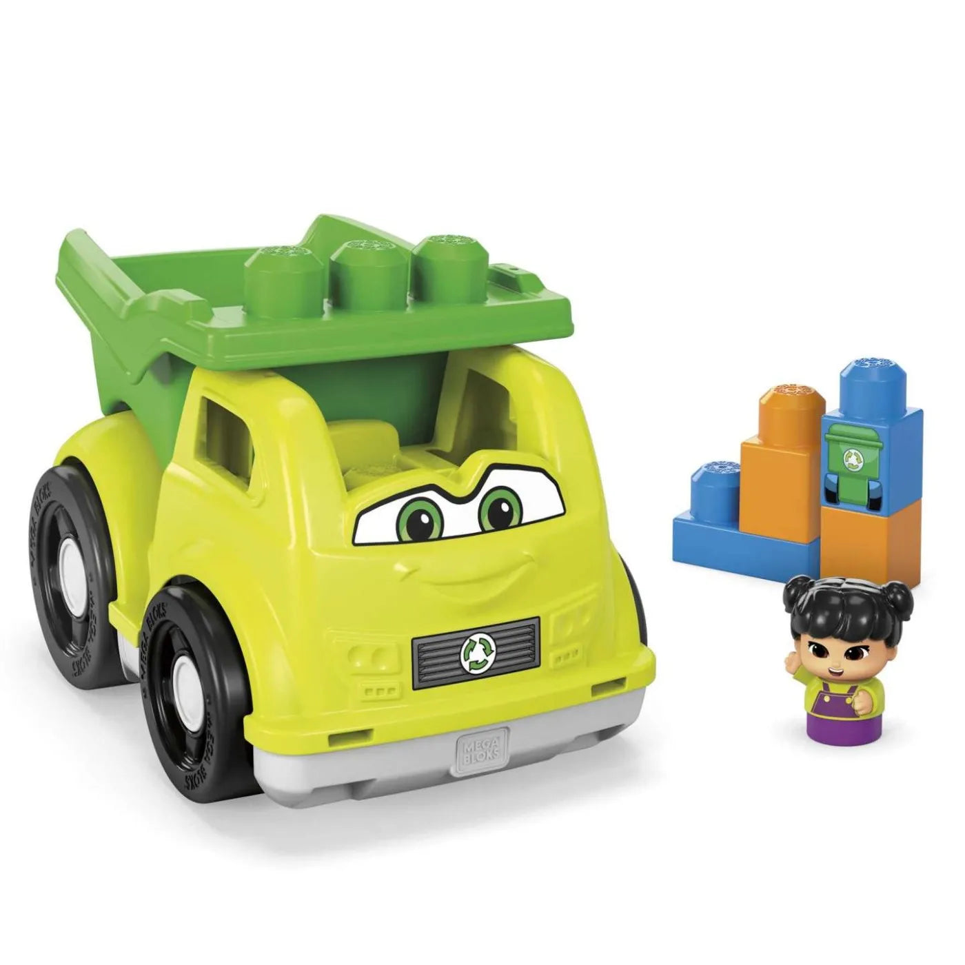 MEGA BLOKS FIRST BUILDERS VEHICULUL DE RECICLAT A LUI RAPHY, MEGA BLOKS