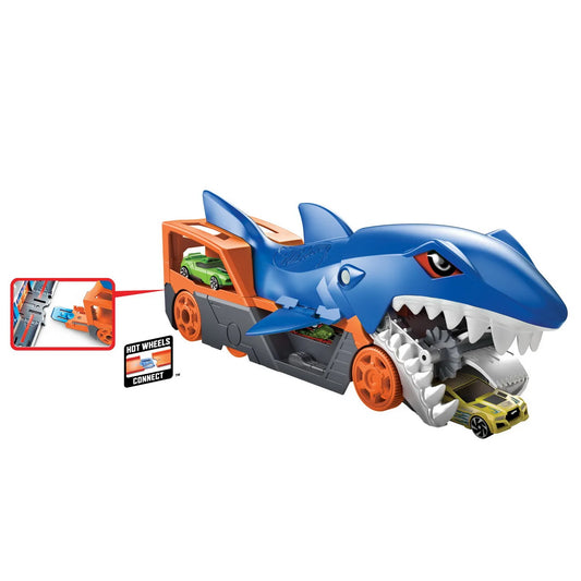 HOT WHEELS TRANSPORTATOR RECHIN CU MASINUTA INCLUSA, HOT WHEELS - CITY