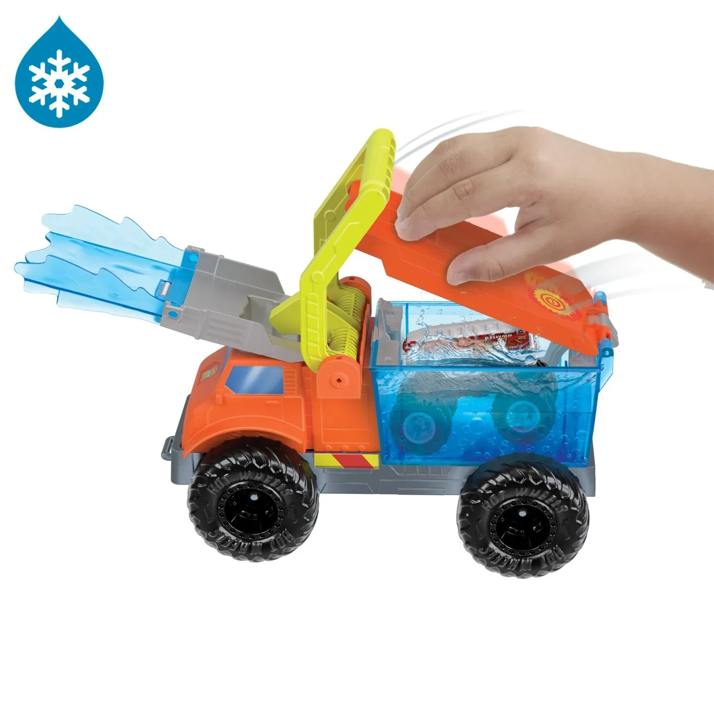 HOT WHEELS MONSTER TRUCK ARENA SMASHERS COLOR SHIFTERS SALVAREA LUI 5ALARM, HOT WHEELS - MONSTER TRUCK