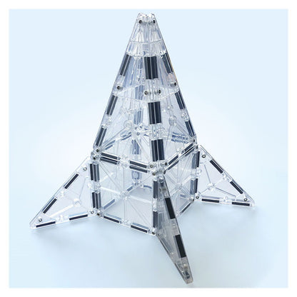MAGNA-TILES ICE Transparent, set magnetic 16 piese, Magna-Tiles