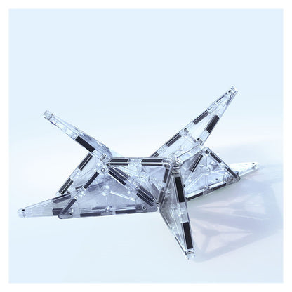 MAGNA-TILES ICE Transparent, set magnetic 16 piese, Magna-Tiles