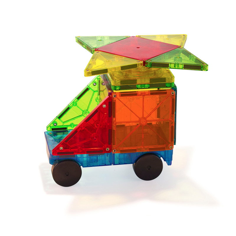 MAGNA-TILES Metropolis, set magnetic 110 piese, Magna-Tiles