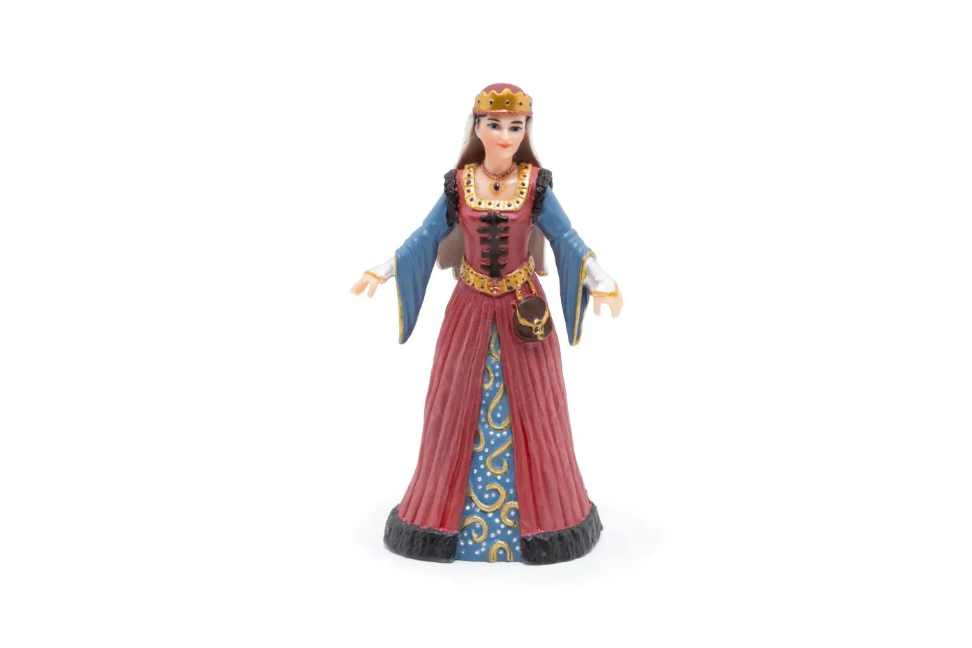 PAPO FIGURINA REGINA DIN PERIOADA MEDIEVALA, PERSONAJE MEDIEVALE FANTASTICE