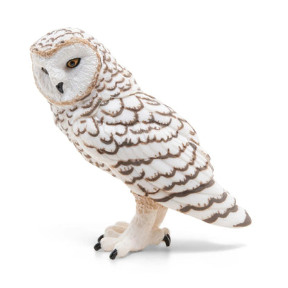 PAPO FIGURINA BUFNITA ALBA, ANIMALE SALBATICE