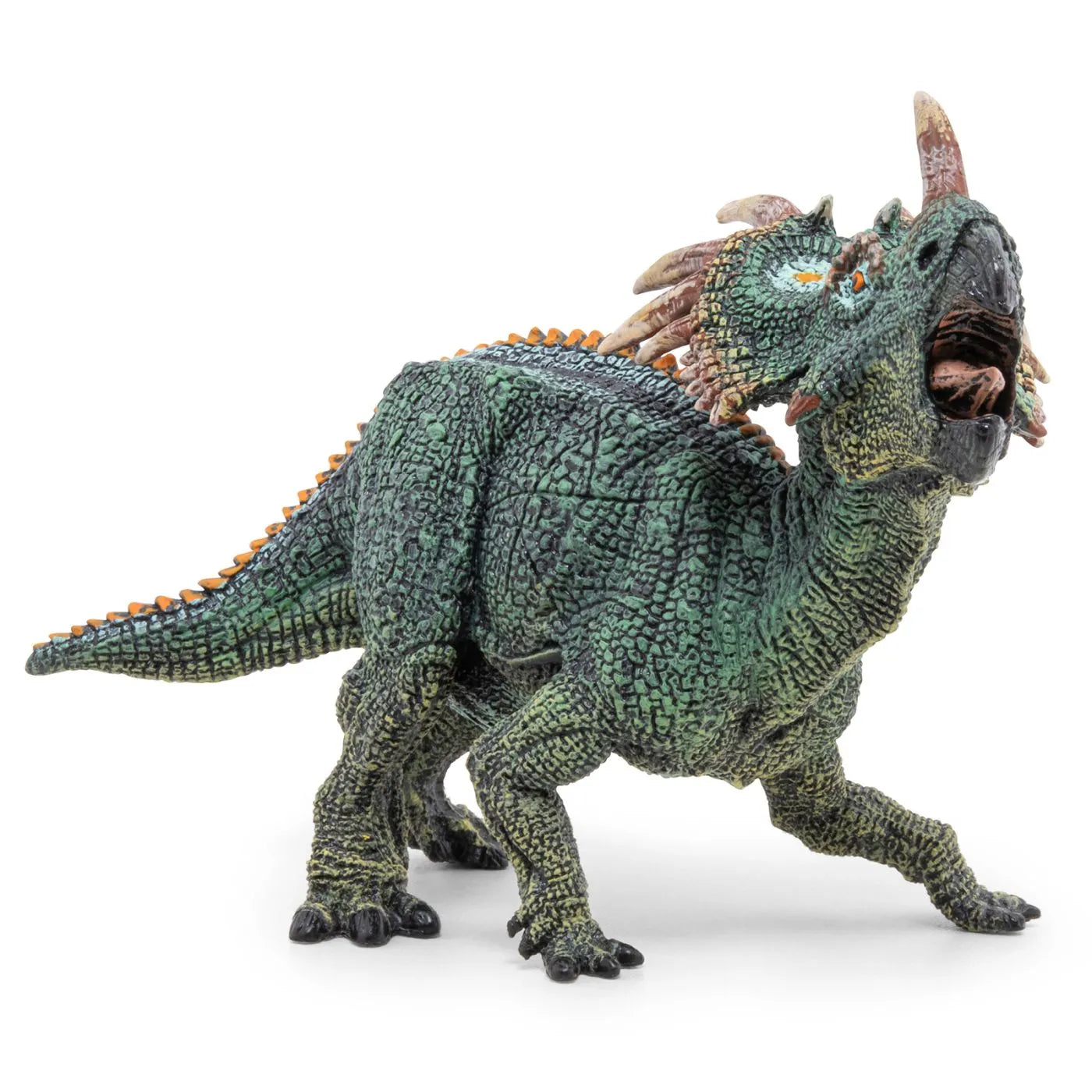 PAPO FIGURINA STYRACOSAURUS VERDE, DINOZAURI