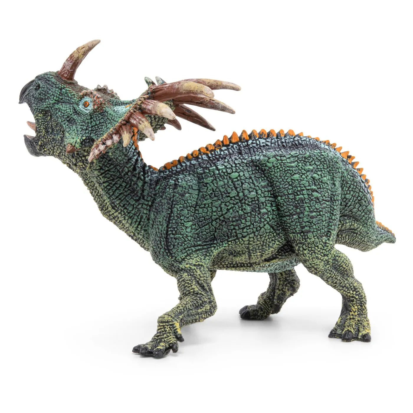PAPO FIGURINA STYRACOSAURUS VERDE, DINOZAURI
