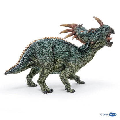 PAPO FIGURINA STYRACOSAURUS VERDE, DINOZAURI