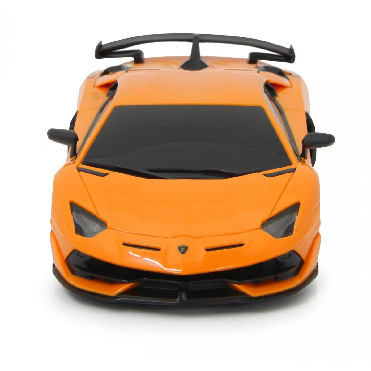 MASINA CU TELECOMANDA LAMBORGHINI AVENTADOR SVJ PORTOCALIU CU SCARA 1 LA 24, RASTAR 1:24