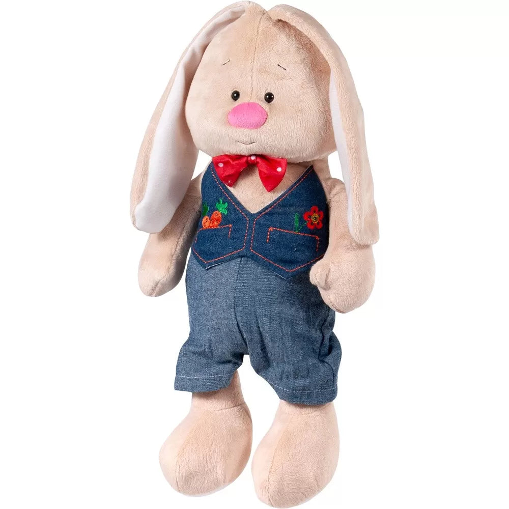 PLUS IEPURAS CROHA BAIETEL 43CM, STIP